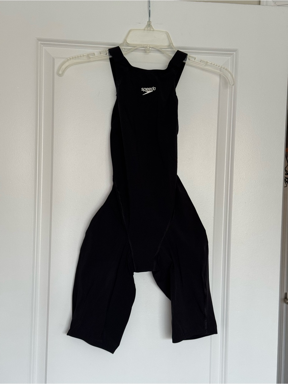 Speedo Black Women's Knee-Length Racing Jammer